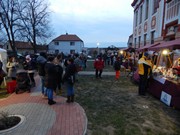 Rozsvícení stromečku u MŠ